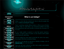 Tablet Screenshot of honusapien.com